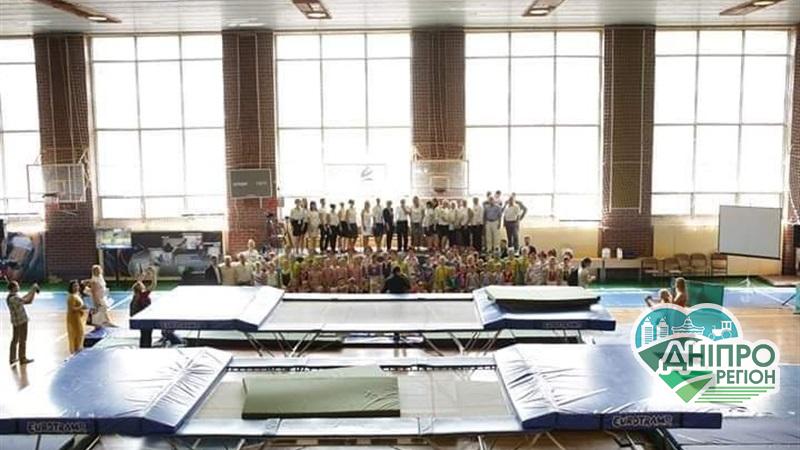 Вихованці з Дніпра завоювали 3 медалі зі стрибків на батуті Вихованці з Дніпра завоювали 3 медалі зі стрибків на батуті