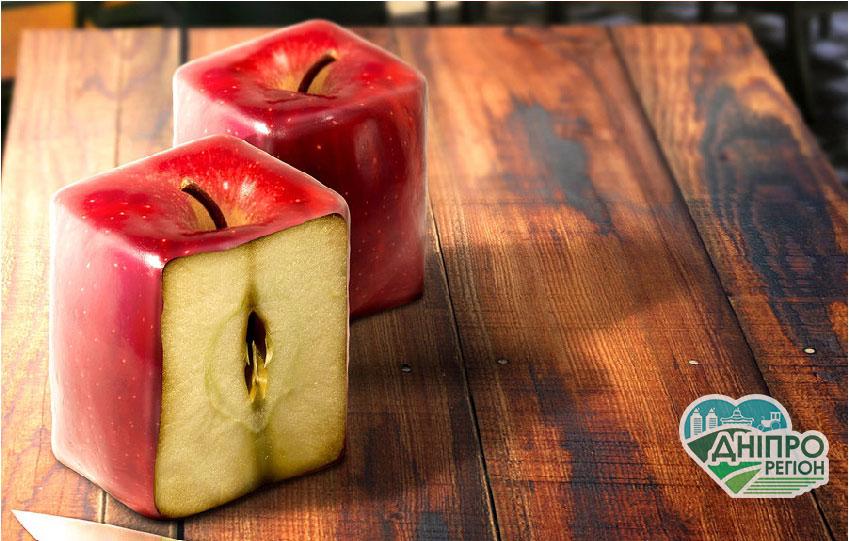 В Україні зростає попит на квадратні яблука В Україні зростає попит на квадратні яблука