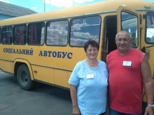 У Юр’ївській громаді на Дніпропетровщині запустили автобус для пільговиків