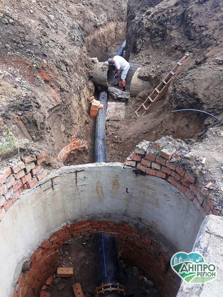 Водогін для військових містечок на Дніпропетровщині: будівництво на фінішній прямій Водогін для військових містечок на Дніпропетровщині: будівництво на фінішній прямій