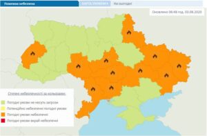 Дніпропетровщина – у зоні ризику: Рівень пожежної небезпеки дуже високий