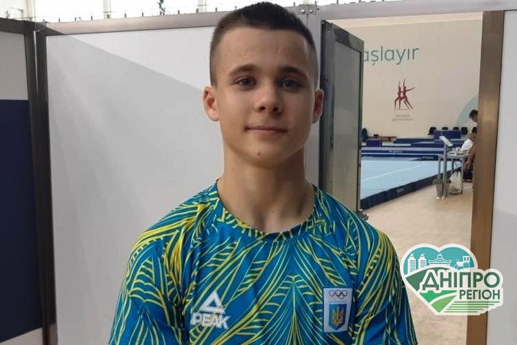 Одразу дві нагороди завоював гімнаст з Дніпропетровщини на чемпіонаті Європи (фото) Одразу дві нагороди завоював гімнаст з Дніпропетровщини на чемпіонаті Європи