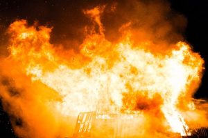 У Дніпрі в садовому товаристві горів дачний будинок
