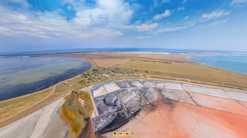 Рожеве Озеро: в мережі з'явилися 3D-панорами відомої пам'ятки