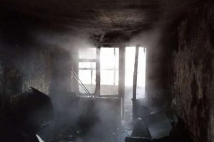На вулиці Калиновій у Дніпрі горіла квартира