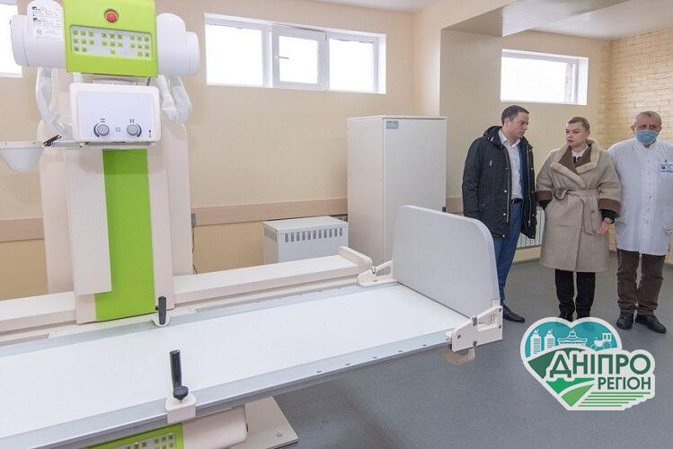 На Дніпропетровщині відкрили новий рентген кабінет з сучасним обладнанням На Дніпропетровщині відкрили новий рентген кабінет з сучасним обладнанням