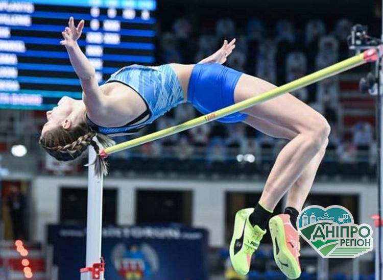 Дніпрянка виборола «золото» на Чемпіонаті Європи зі стрибків у висоту Дніпрянка виборола «золото» на Чемпіонаті Європи зі стрибків у висоту