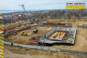 На Дніпропетровщині будують новий та сучасний спорткомплекс із басейном