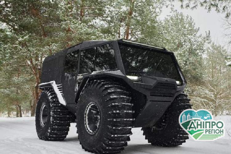 Компанія Дніпропетровщини показала власний унікальний всюдихід Компанія Дніпропетровщини показала власний унікальний всюдихід