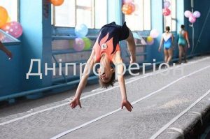 На Дніпропетровщині пройшов чемпіонат області зі стрибків на акробатичній доріжці