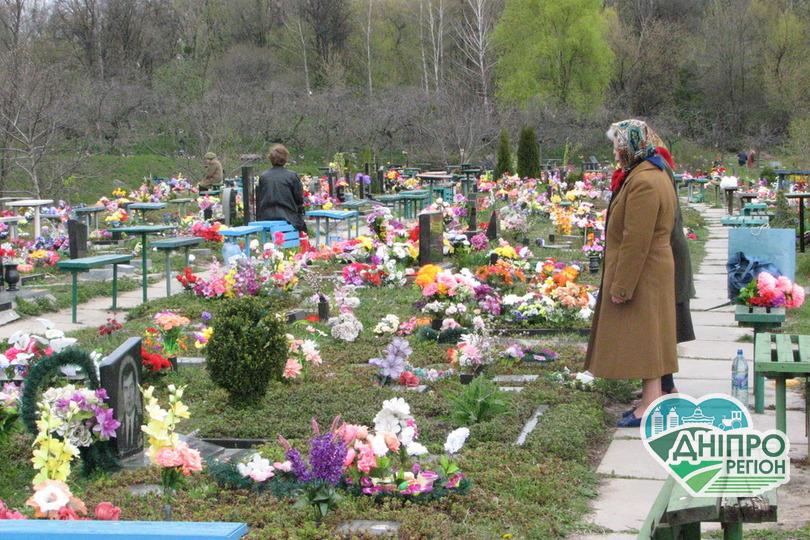 Дніпрян закликають утриматися від відвідування кладовищ у поминальні дні Дніпрян закликають утриматися від відвідування кладовищ у поминальні дні