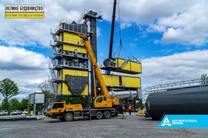 На Дніпропетровщині зводять надпотужний в Україні асфальтобетонний завод (ФОТО)