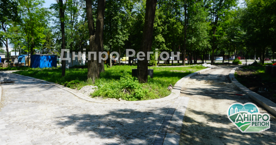 У Дніпрі триває реконструкція та ремонт парків ім. Володі Дубініна та ім. Писаржевського (ФОТО) У Дніпрі триває реконструкція та ремонт парків ім. Володі Дубініна та ім. Писаржевського (ФОТО)