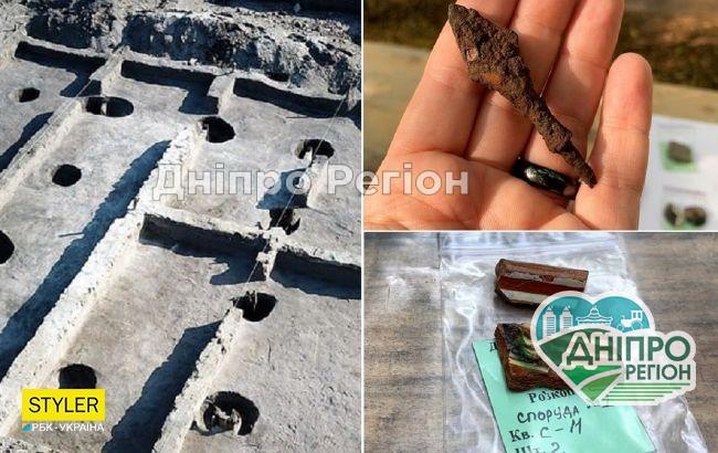 Під Дніпром археологи виявили стародавні поселення, артефакти та зброю кількох історичних епох (фото)