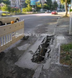 У Дніпрі вкрали металеві деталі щойно відремонтованої ливнівки