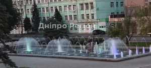 Фонтан Муза у центрі Дніпра – яскрава перлина нашого міста (ВІДЕО)