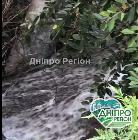 У Дніпрі в озеро Куряче скидають воду із піною (ВІДЕО) У Дніпрі в озеро Куряче скидають воду із піною (ВІДЕО)