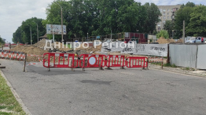 У Дніпрі до 8 липня перекрили рух по вулиці Високовольтній