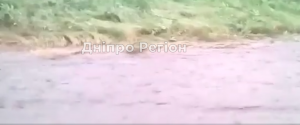 Водою знесло все: на Дніпропетровщині в селі посеред вулиці утворилася річка (ВІДЕО)