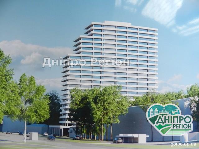 В Днепре на месте кинотеатра появится жилой 24-этажный комплекс высотой 90 метров В Днепре на месте кинотеатра появится жилой 24-этажный комплекс высотой 90 метров