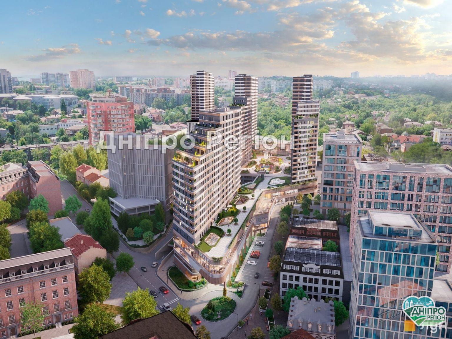 В центре Днепра активно строят высотки, высота потолков составит 3,6 метра (Фото) В центре Днепра активно строят новые высотки, высота потолков составит 3,6 метра (Фото)