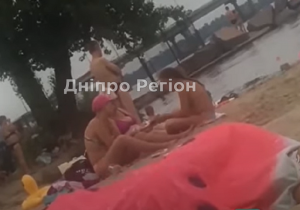 У Дніпрі сьогодні, 5 серпня, на Воронцовському пляжі сталося ЧП (ВІДЕО)