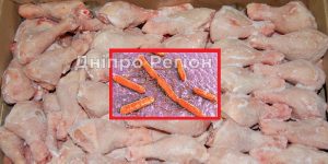 До Дніпропетровщини потрапила курятина з сальмонелою