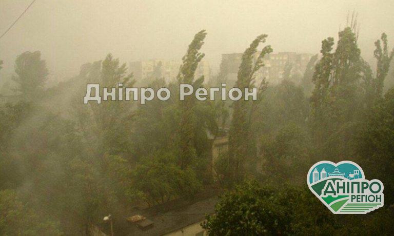 Не ставьте машины под деревьями: в Днепре и области объявлен I уровень опасности