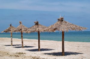 На Азовському морі в Кирилівці побачили рекордну кількість відпочиваючих