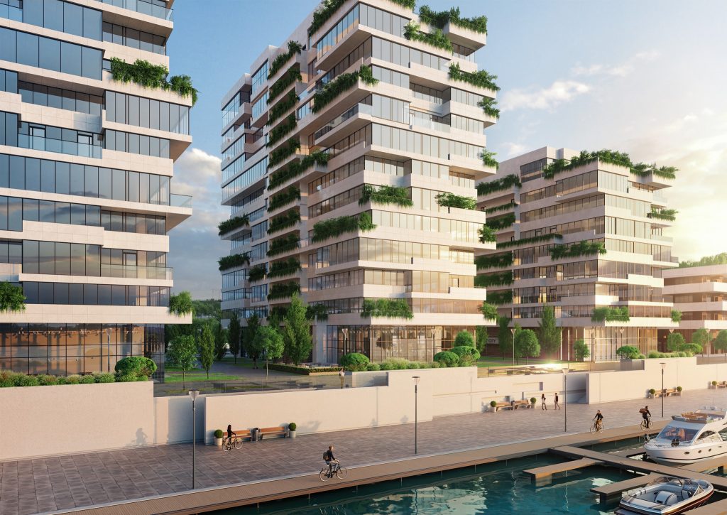 У Дніпрі показали, як буде вигляди житловий комплекс на Набережній Перемоги