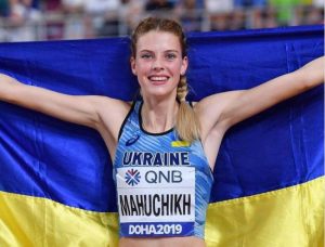 З першої спроби здолала висоту 2 метри. Дніпрянка Ярослава Магучіх знову на найвищий сходинці