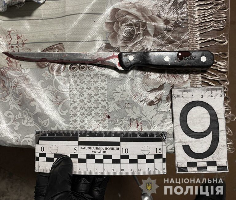 На Дніпропетровщині 79-річний чоловік вдарив ножем в серце сусідку: злочинця затримали на місці