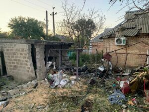 Вночі та ранком ворог обстріляв три райони Дніпропетровської області