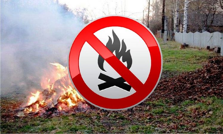Штрафи за спалювання сухої трави - Дніпро Регіон