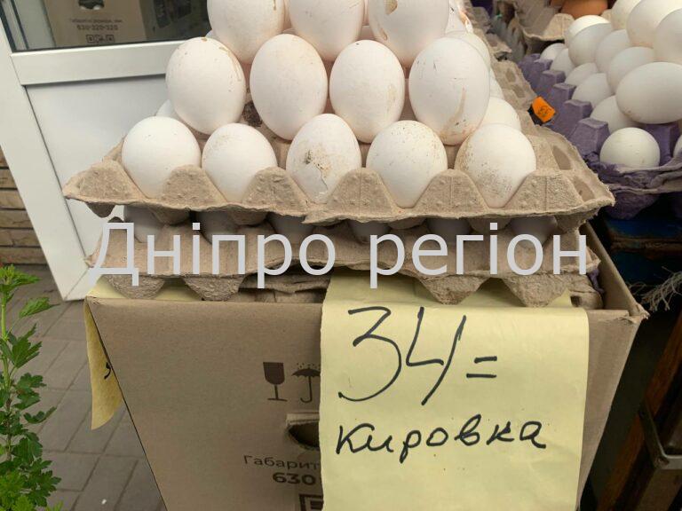 Впали ціни на яйця - Дніпро Регіон