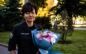 Кінологиня з Павлограда, яка шукає тіла загиблих Героїв, отримала Орден Княгині Ольги