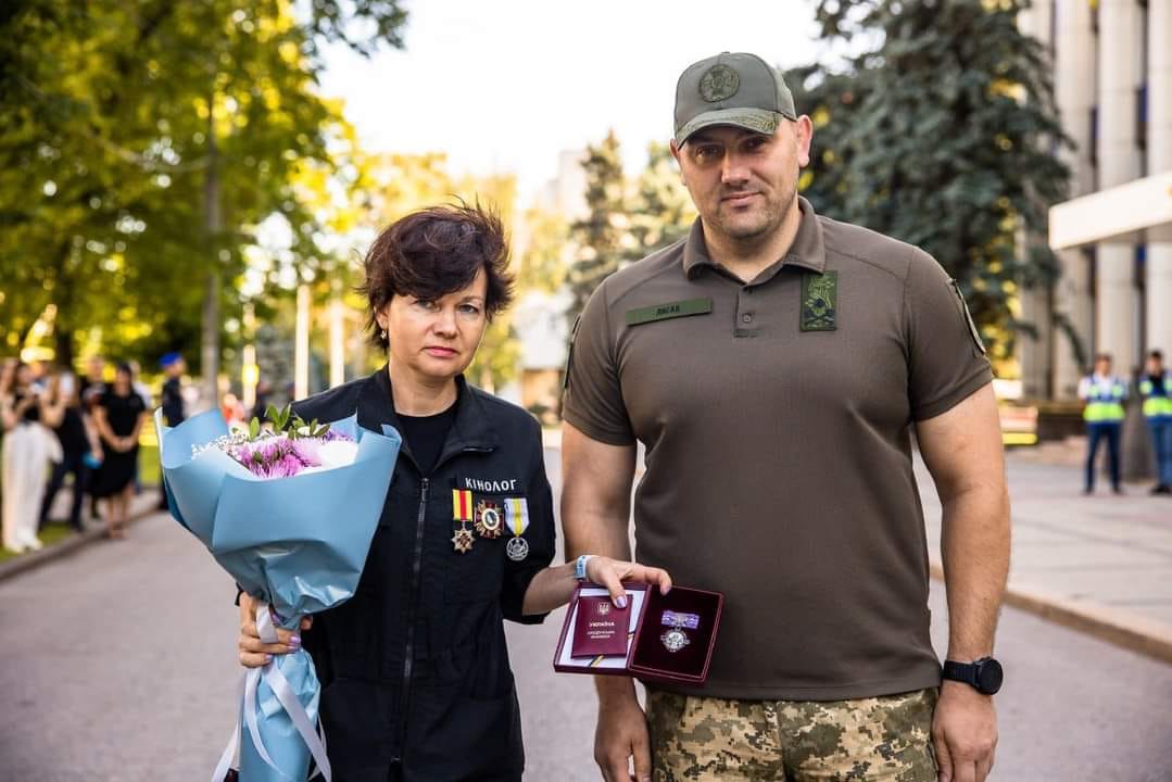 Кінологиня з Павлограда отримала Орден Княгині Ольги - Дніпро Регіон