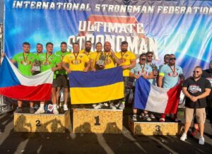 Офіцер Повітряних Сил з Дніпра та його команда вибороли золото у World’s Strongest Nation U105