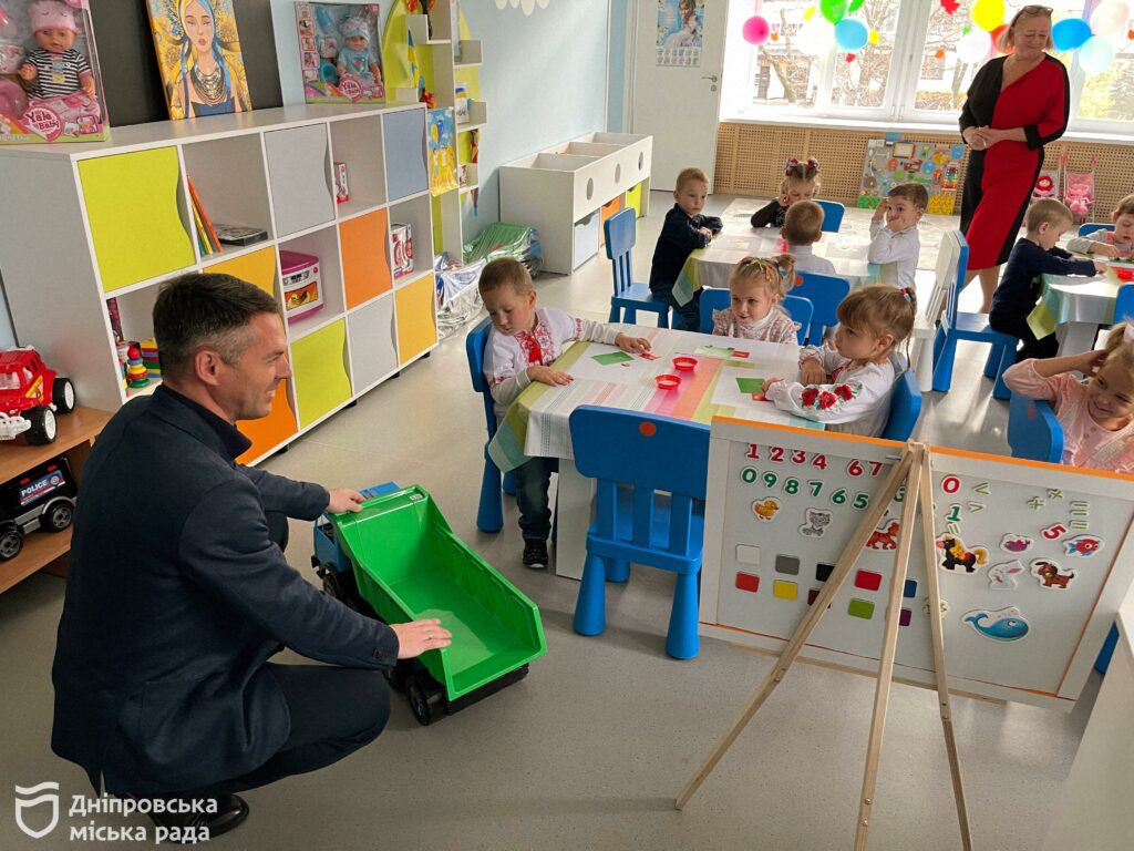 У Дніпрі до кінця листопада відкриються 17 садочків У Дніпрі до кінця листопада відкриються ще 17 садочків