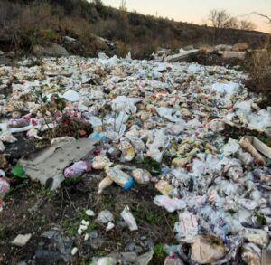 Надруга над святим: на Криворіжжі з′явилось хлібне звалище (ФОТО)