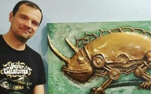 У Дніпрі відбудеться відкриття персональної виставки художника Андрія Токаря у техніці «рельєфна графіка»