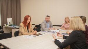 Заступниця мера Ксенія Сушко зустрілась із представниками центру зайнятості Дніпра та області. Говорили про співпрацю із комунальними професійно-технічними училищами