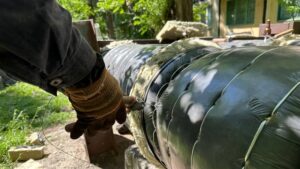 КП «Теплоенерго» продовжує підготовку до нового опалювального сезону:  на 30 вулицях Дніпра оновили теплоізоляцію