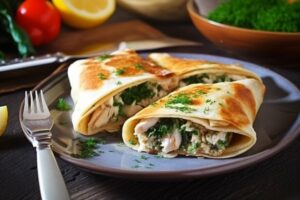 Філе риби в лаваші. Швидка та смачна страва (відеорецепт)