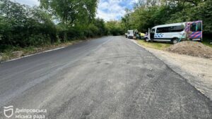 У Дніпрі ремонтують основну дорожню артерію, яка з’єднує  житломасиви Західний та Діївка