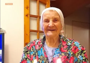 На Дніпропетровщині Ірина Лукіна, яка святкує 100-річний ювілей, розповіла секрет довголіття