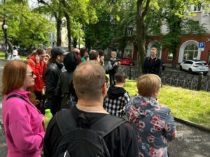 День музеїв 2024. У Дніпрі влаштували театралізовану екскурсію по місту за участі Дмитра Яворницького та Олександра Поля