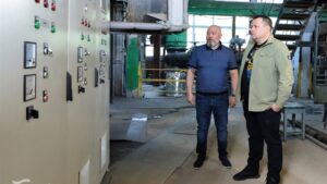 Системна підготовка до зими. Філатов оглянув одну з котелень, де оновили теплогосподарство