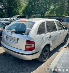 У Дніпрі на СТО вкрали авто. Поліція затримала підозрюваного