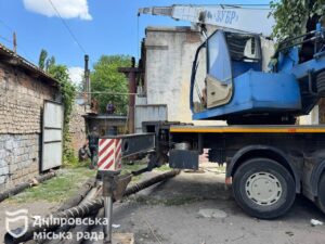 Черговий по місту перевірив, як триває ремонт підземних теплових мереж у різних районах Дніпра